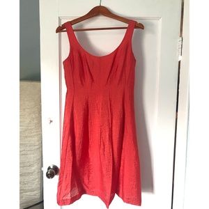 Nine West Orange A-Line Dress